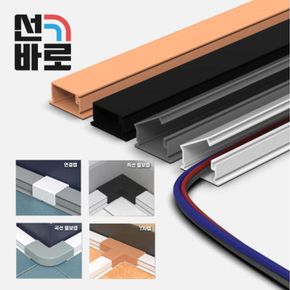 선바로 전선 몰딩 쫄대 전선 정리 몰드 전선몰딩