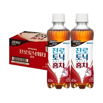  진로믹서 토닉워터 홍차 300ml X 24병 제로 키 이즈백 칵테일