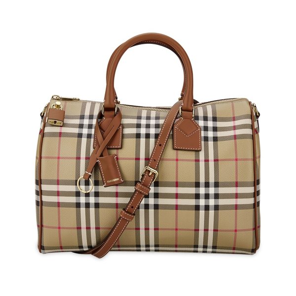 버버리 여성 미디움 볼링 브라이어 브라운 토트백 8092085