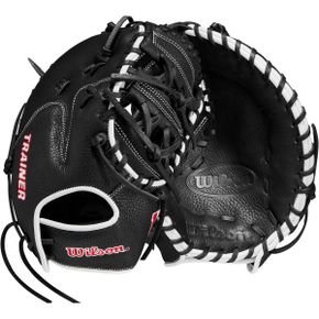 윌슨 글러브 Wilson Trainer Baseball Gloves 블랙/Red 1674773