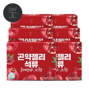 데이앤 곤약젤리 석류 130ml x 10팩 6박스