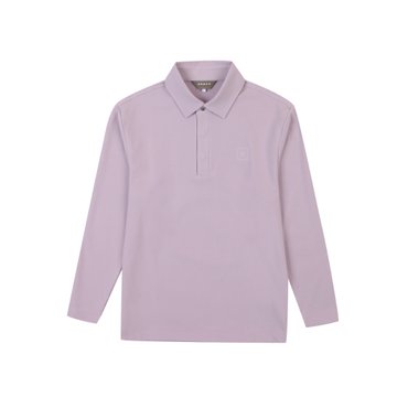 ONOFF [온오프골프웨어] 남성 폴리카라 긴팔 폴로셔츠 OF9612GB_PURPLE