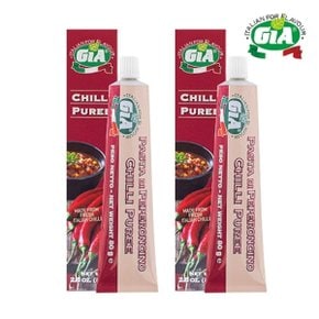 지아 칠리 퓨레 튜브 80g x 2개