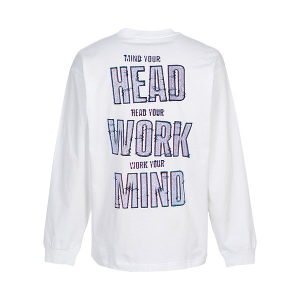 [부산점] 윕 마인드 유어 헤드 남성 긴팔티셔츠 I035999 02XX