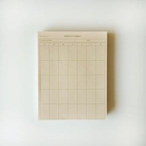 new monthly planner(green) 먼슬리플래너