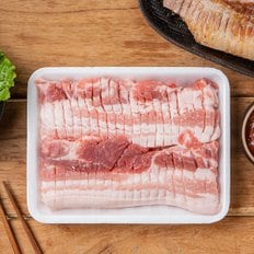 [그린] 무항생제 칼집 삼겹살 (100g)