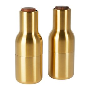 스페이스 골드 놈 아키텍트 월넛 보틀 그라인더 4415839 Brushed Brass