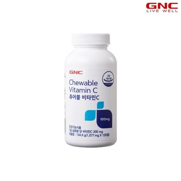[지엔씨]츄어블 비타민C 100 (125정) 42일분