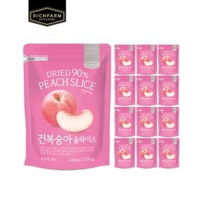 건복숭아슬라이스 250g x 13팩