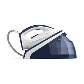 독일 필립스 스팀다리미 Philips Steam Iron Ceramic Sole 1.6m 180g/min Blue White 1.1L 13530