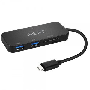 엠지솔루션 NEXT-9713TCU3 Type-C to USB3.0x2P 카드리더기