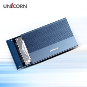 USB3.2 Gen2 2.5인치 HDD SSD 외장하드케이스 A+C젠더 알루미늄 간편조립 HDD-800VA