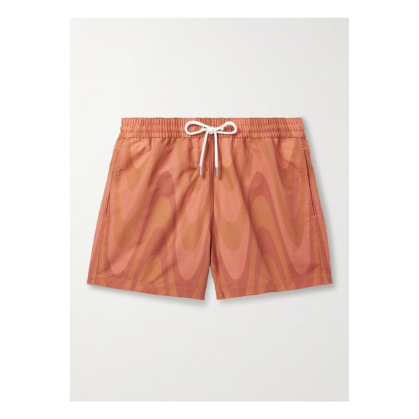 프레스코볼 카리오카 리오 스트레이트 레그 미드 렝스 프린트 스윔 쇼츠 46376663162873347