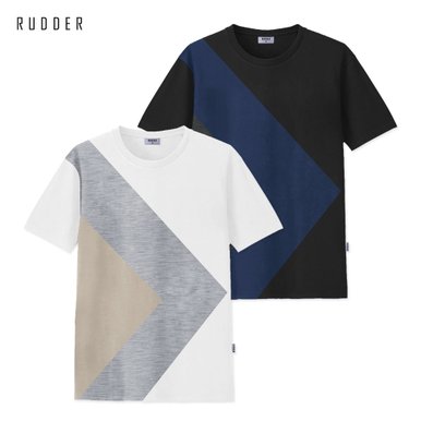 [RUDDER] 러더 반팔 티셔츠/빅사이즈 M~3XL RD-054