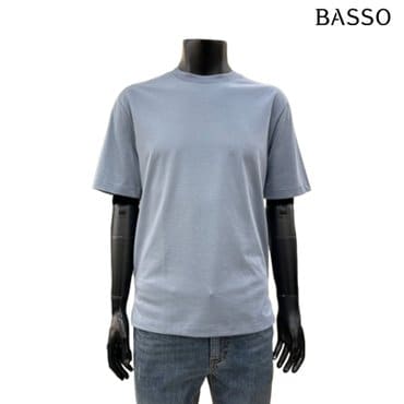 바쏘 세미오버핏 라운드티 BSY2KR63