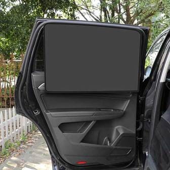  블랙스미스 자동차 차량 창문 햇빛가리개 차량용 자석 암막커튼(뒤창용 2PCS)