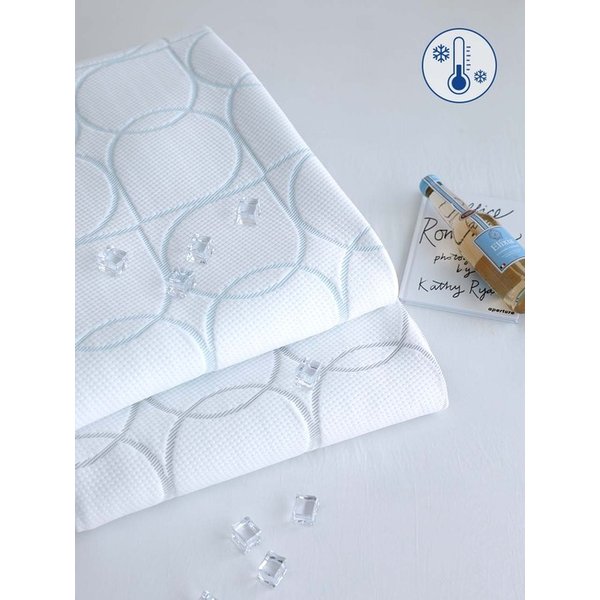 여름 냉감패드 통기성 에어매쉬 침대패드 쿨링 패드 밴딩 고정 S/Q/LK