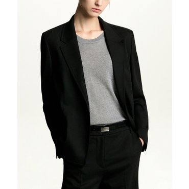 DKNY 울 블렌드 트윌 재킷 (DW2F7WJC828L)