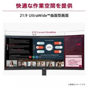 LG 34WR50QC-B     100Hz   HDR10   울트라 와이드 모니터 34인치 UltraWideWQHD(3440×1440)