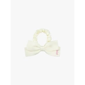 [2ea 1set] MARGARET SCRUNCHIE_IVORY