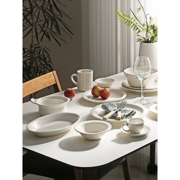 뉴욕 4인 그릇세트 14p ④ 프리즈 팔각오발볼