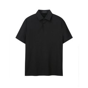 [23SS] 블랙 피치 가공 카라넥 티셔츠 JNTS3B032BK
