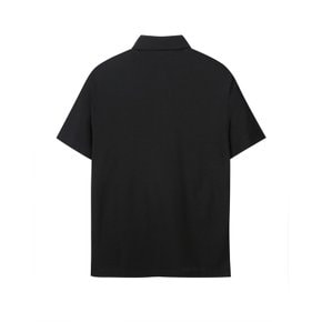 [23SS] 블랙 피치 가공 카라넥 티셔츠 JNTS3B032BK