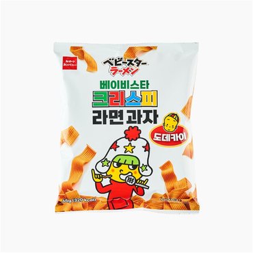 신세계 규격 베이비스타 크리스피 라면과자 도데카이 65g