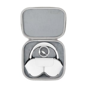 baona 에어팟맥스 전용 EVA 풀커버 페브릭 휴대 보관 보호 케이스 캐리용 파우치 AirPods MAX