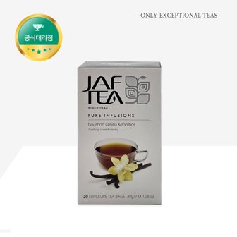  재프티(JAFTEA) 버번바닐라 & 루이보스 20티백 (허브차)