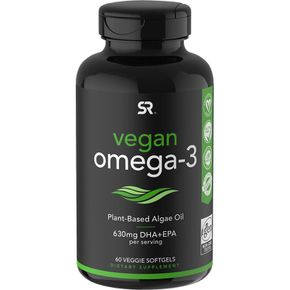 스포츠리서치 비건 오메가3 Total Omega-3 60정