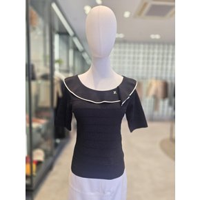 [부산점] [쥬크] 넥 프릴 슬림 풀오버 (Z252KSK018)