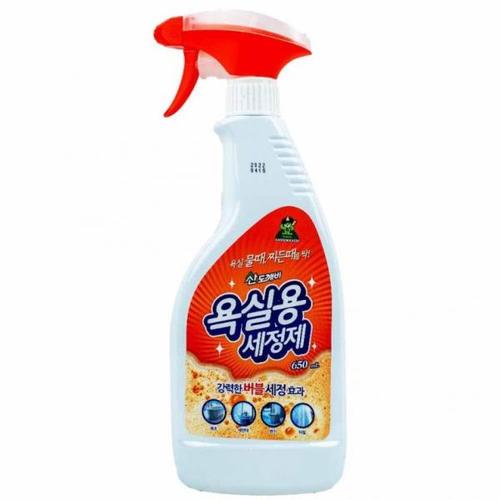 산도개비 욕실용 세정제 버블 세정 효과 650ml-강력한 X ( 2매입 )