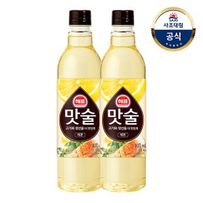 [사조]맛술 800ml x2개