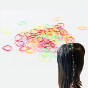 칼라 고무줄 밴드 머리끈 4종 택1 헤어밴드 칼라고무줄 미니머리끈