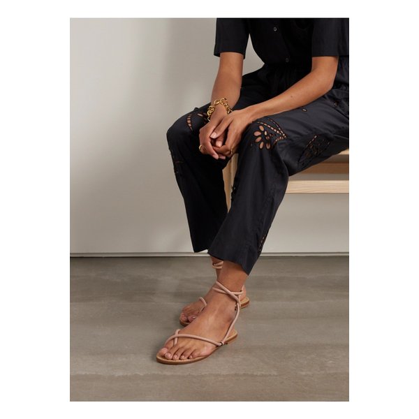 아마누 킬리만자로 가죽 샌들 베이지 1647597332373269