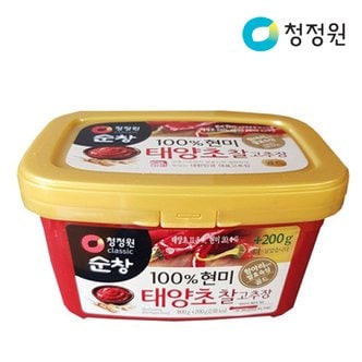  청정원 청정원 태양초 고추장 800g+200g x6개