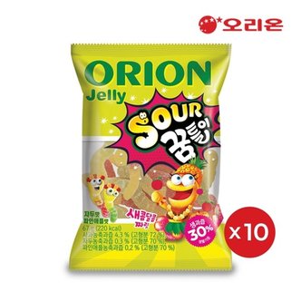  SOUR 꿈틀이 1P(63g) x 10개