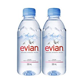 롯데칠성 에비앙생수 330ml 24펫