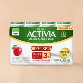 다논 부스트샷 사과 100ml*4