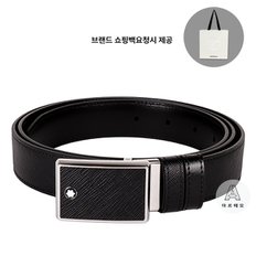 [브랜드쇼핑백요청시동봉]몽블랑 플레이트 버클 사토리얼 양면벨트 222381 (114421의 New 버전)