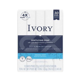 IVORY 비누 오리지널 113g x 10개