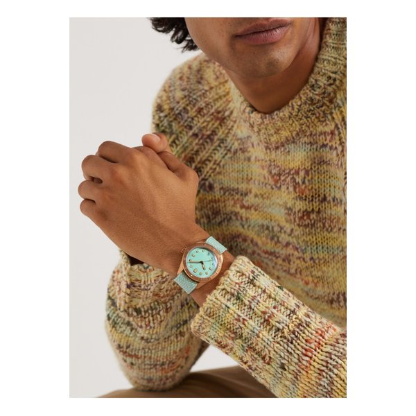 다이버스 식스티파이브 오토매틱 38mm 브론즈 펄론 시계 167025018356