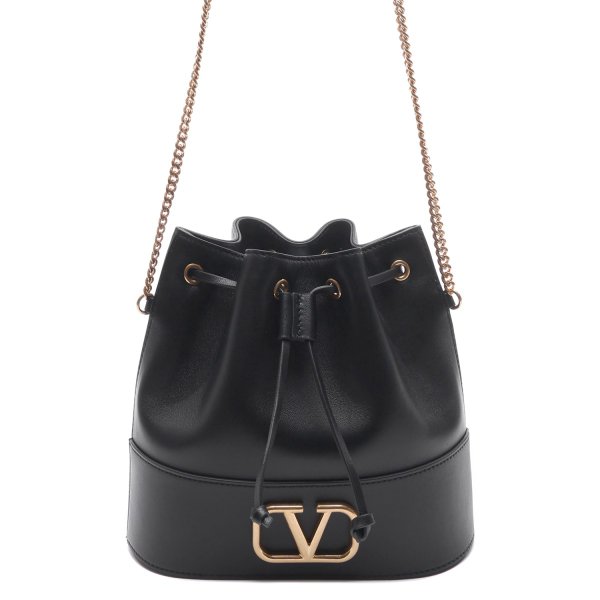 [부산점] 26SS 여성 브이로고 버킷 체인 크로스백 (8W2P0T83 HPF 0NO 26S)