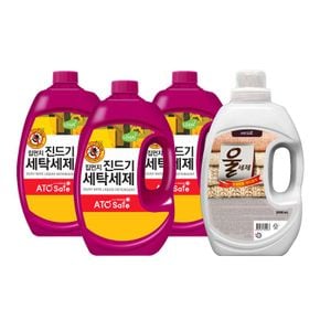 액상 세제 진드기제거 기피 2.5L 3개+울전용2L 1개[31988296]