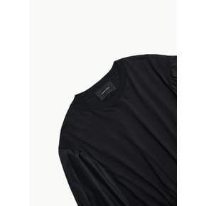 시몬로샤 26FW Puff Sleeve Balloon Long Sleeve T-Shirt, Black
