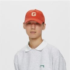 [여주점] G LOGO PEACHSKIN CAP-ORANGE