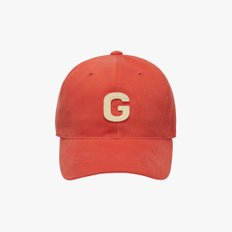 [여주점] G LOGO PEACHSKIN CAP-ORANGE