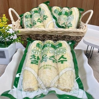 자연맛남 강원도 (25년)햇 냉동 미백 찰옥수수 6개