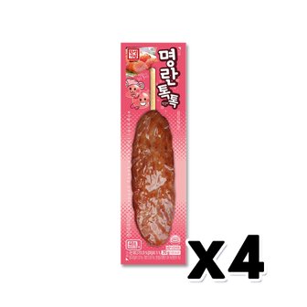  한성 명란톡톡떡갈비 핫바간식 70g x 4개